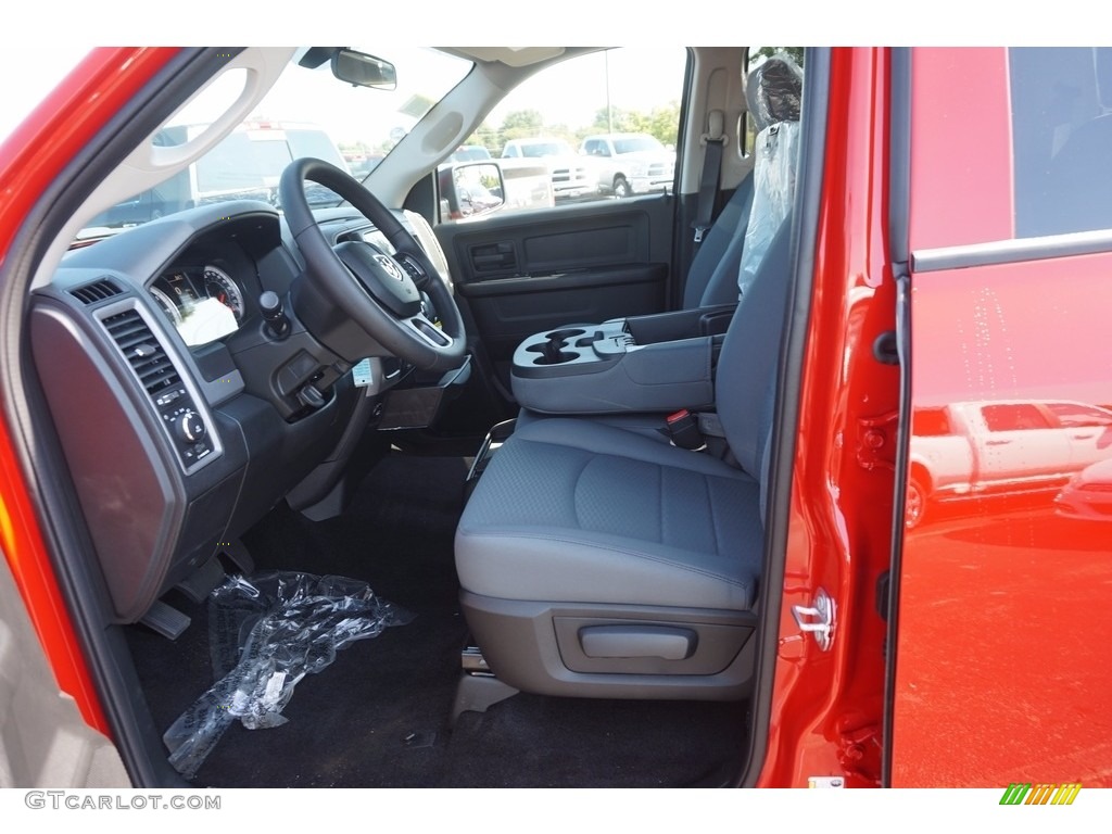 2017 1500 Express Crew Cab - Flame Red / Black/Diesel Gray photo #7