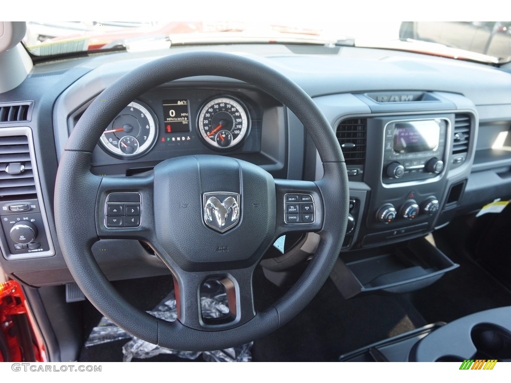 2017 1500 Express Crew Cab - Flame Red / Black/Diesel Gray photo #8