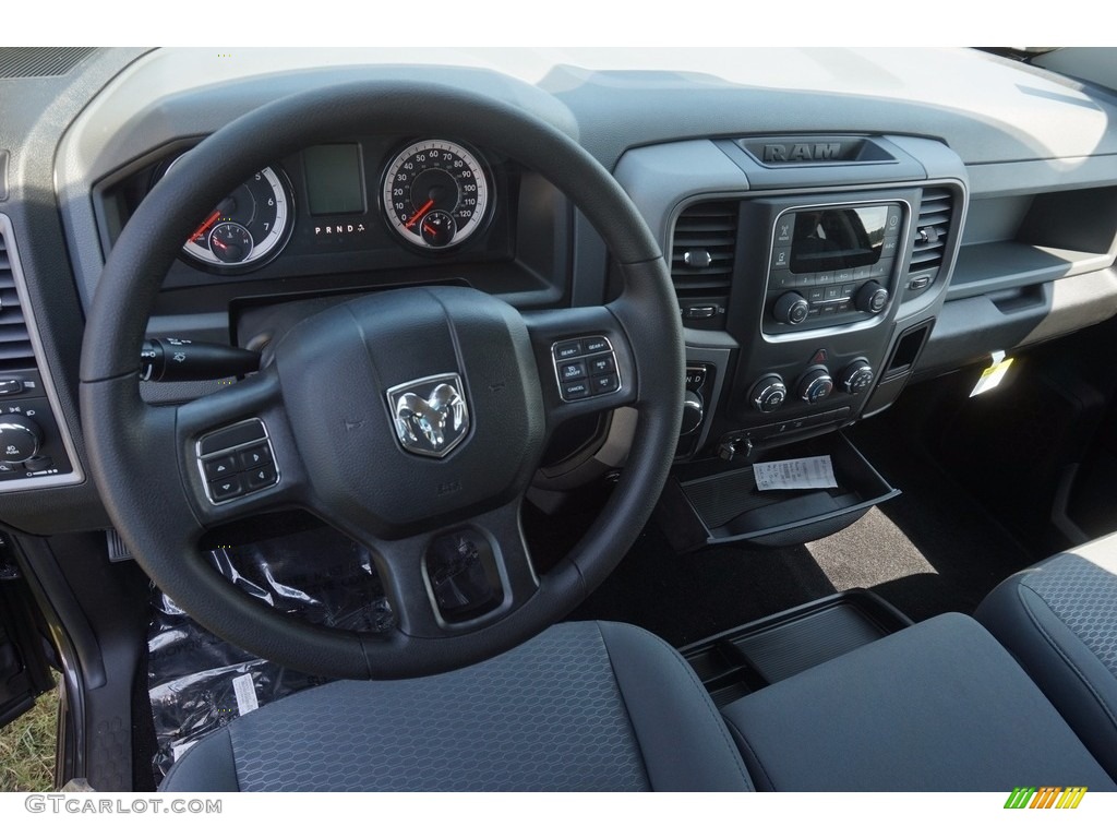 2017 1500 Express Crew Cab - Granite Crystal Metallic / Black/Diesel Gray photo #8