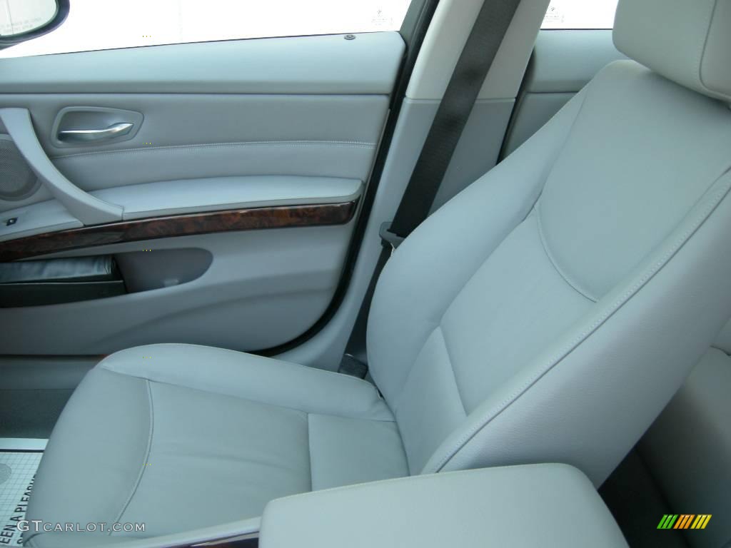 2007 3 Series 335i Sedan - Titanium Silver Metallic / Grey photo #10