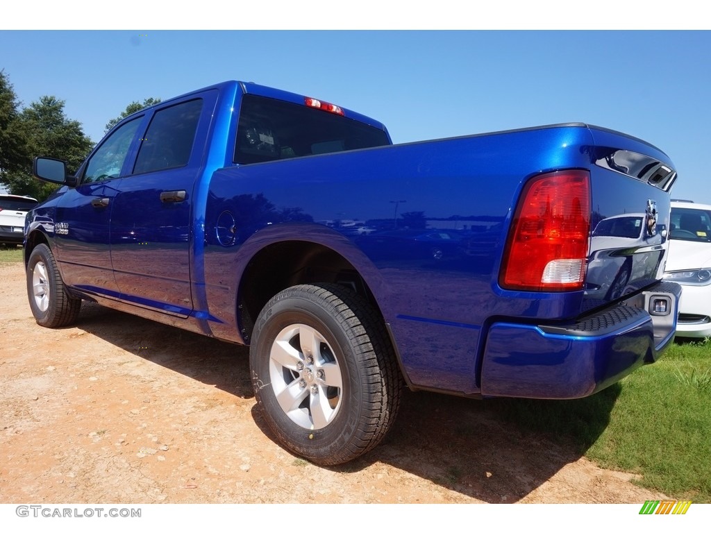 2017 1500 Express Crew Cab - Blue Streak Pearl / Black/Diesel Gray photo #2