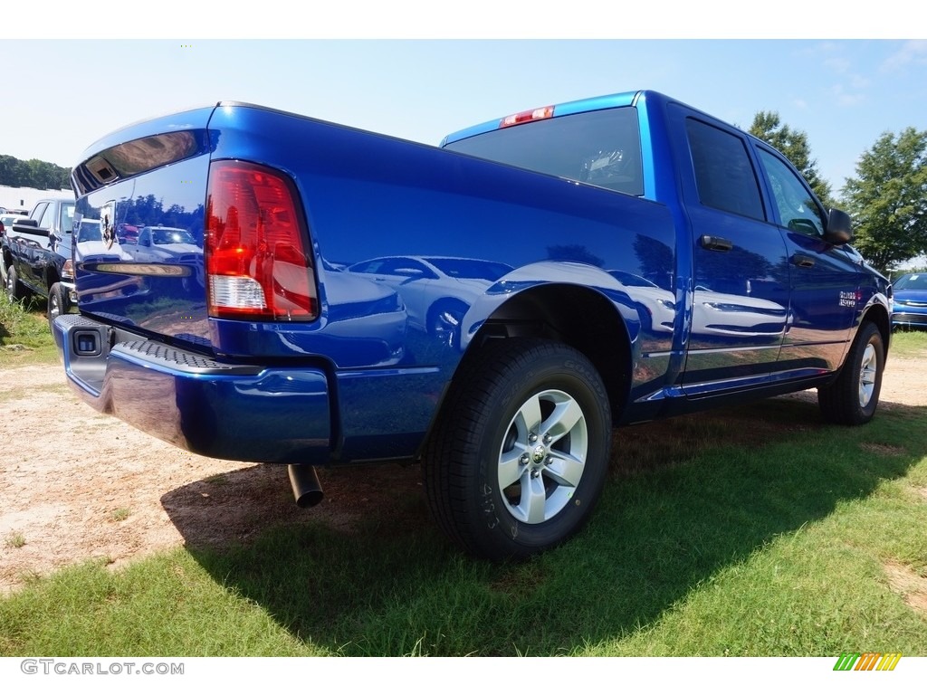 2017 1500 Express Crew Cab - Blue Streak Pearl / Black/Diesel Gray photo #3