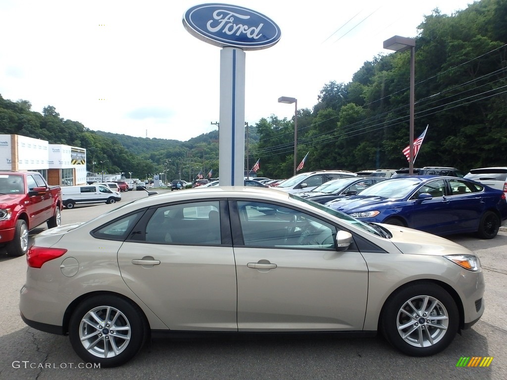 2015 Focus SE Sedan - Tectonic Metallic / Charcoal Black photo #1