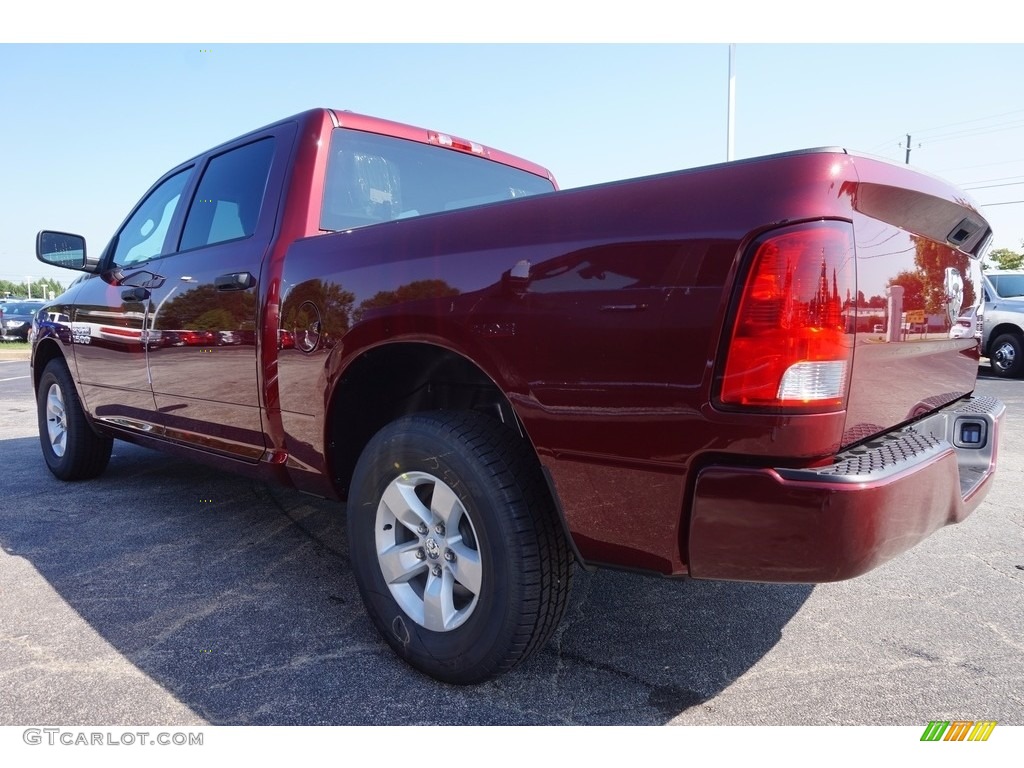 2017 1500 Express Crew Cab - Delmonico Red Pearl / Black/Diesel Gray photo #2