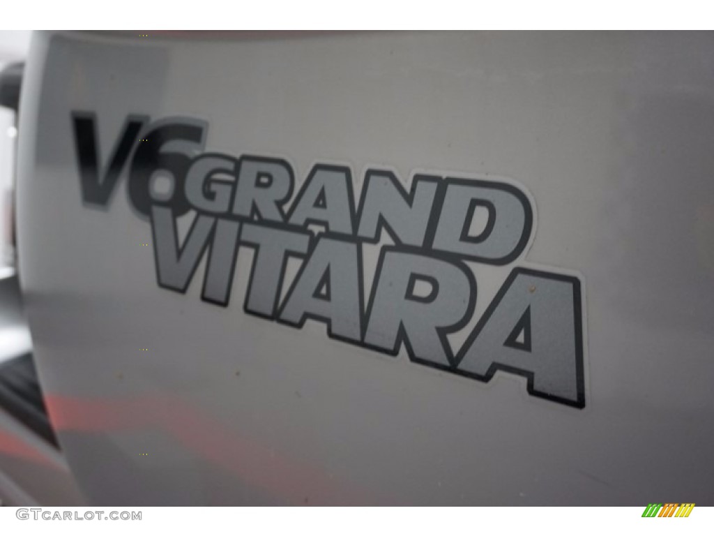 2004 Grand Vitara EX 4WD - Silky Silver Metallic / Gray photo #93