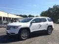 2017 Summit White GMC Acadia SLE AWD  photo #1