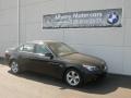 2007 Jet Black BMW 5 Series 525i Sedan  photo #14