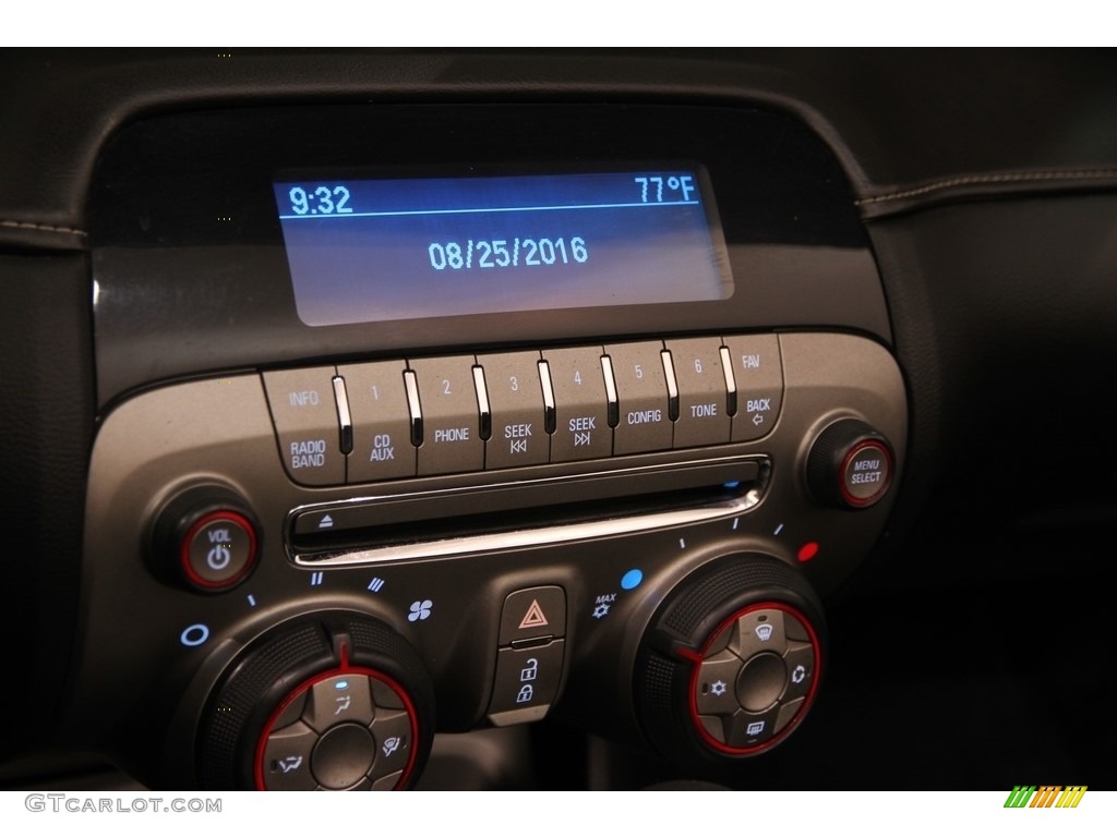 2012 Chevrolet Camaro LT Convertible Controls Photos