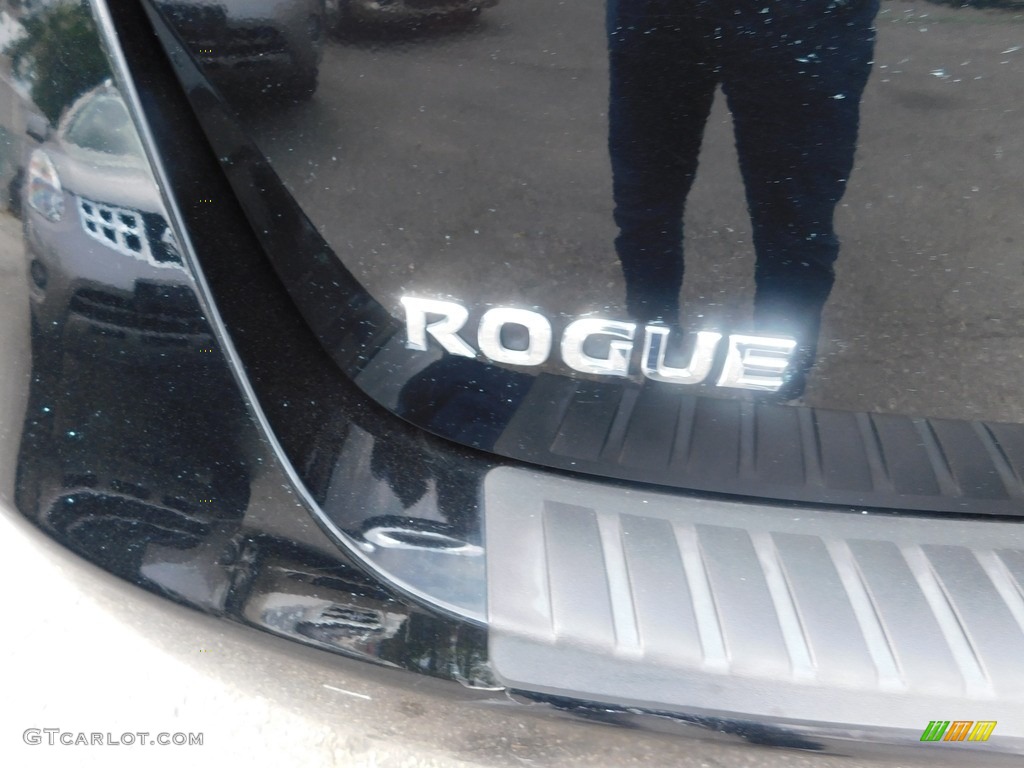 2012 Rogue SV AWD - Black Amethyst / Black photo #8