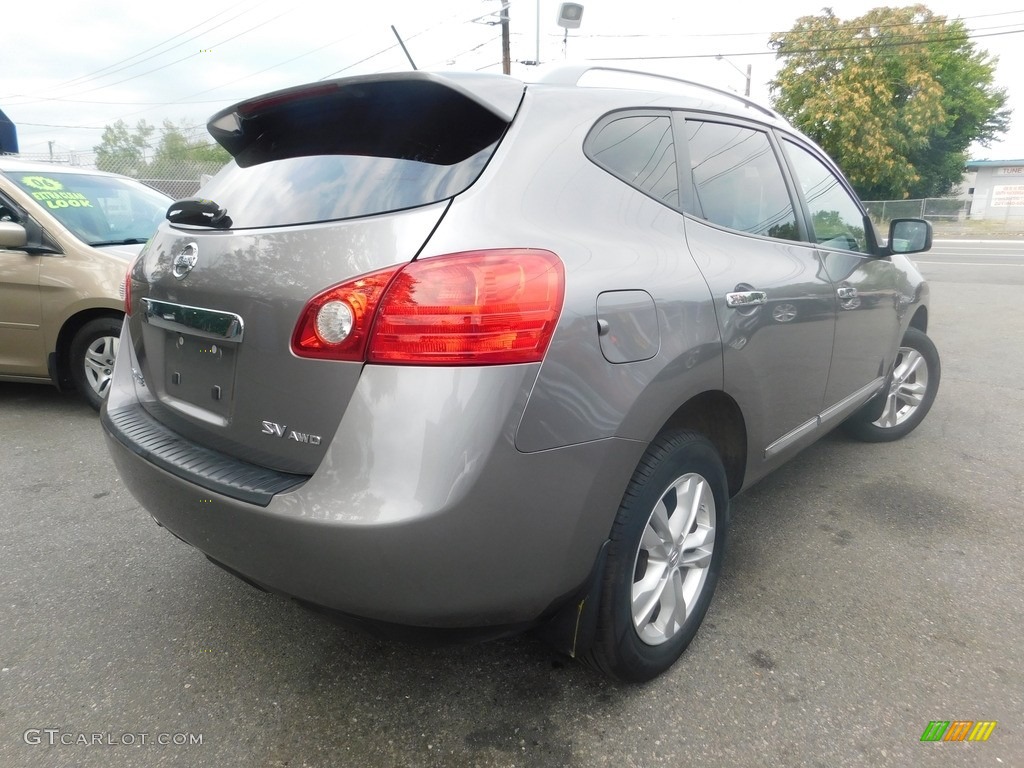 2013 Rogue SV AWD - Platinum Graphite / Black photo #4