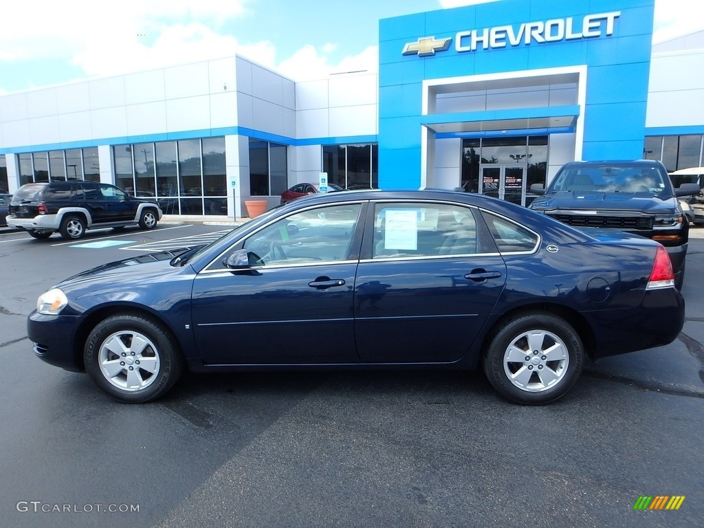 2007 Impala LT - Imperial Blue Metallic / Gray photo #3