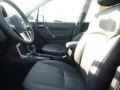 Black 2017 Subaru Forester 2.5i Touring Interior Color