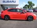 2017 Pure Red Subaru WRX   photo #2