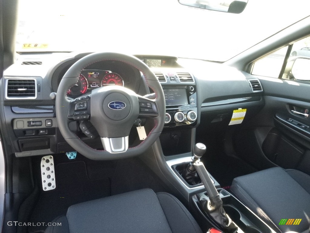 Carbon Black Interior 2017 Subaru WRX Standard WRX Model Photo #115298899