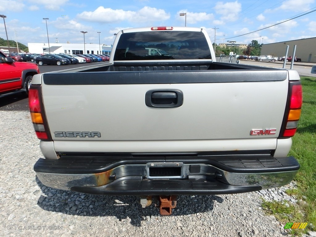 2005 Sierra 2500HD SLE Extended Cab 4x4 - Silver Birch Metallic / Dark Pewter photo #3