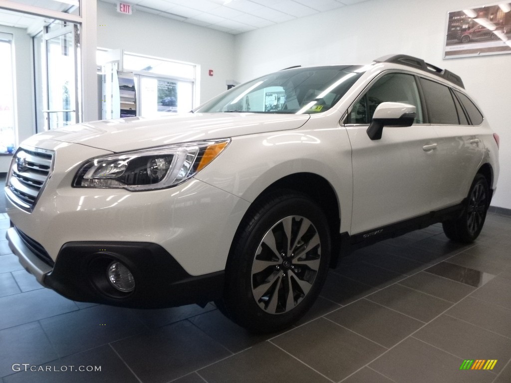 2017 Outback 3.6R Limited - Crystal White Pearl / Slate Black photo #6