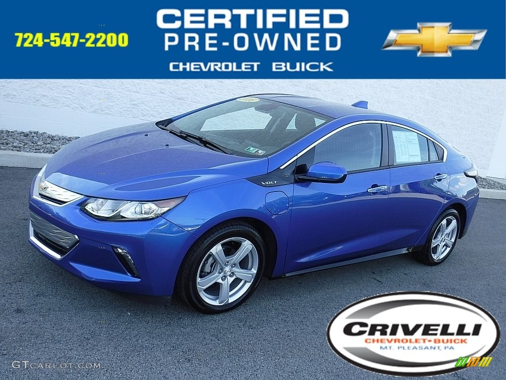 2016 Volt LT - Kinetic Blue Metallic / Jet Black/Jet Black photo #1