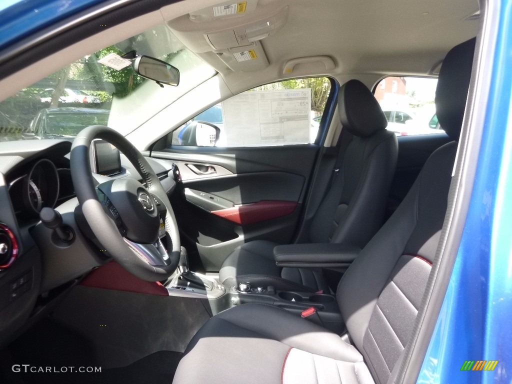 2017 CX-3 Touring AWD - Dynamic Blue Mica / Black photo #8