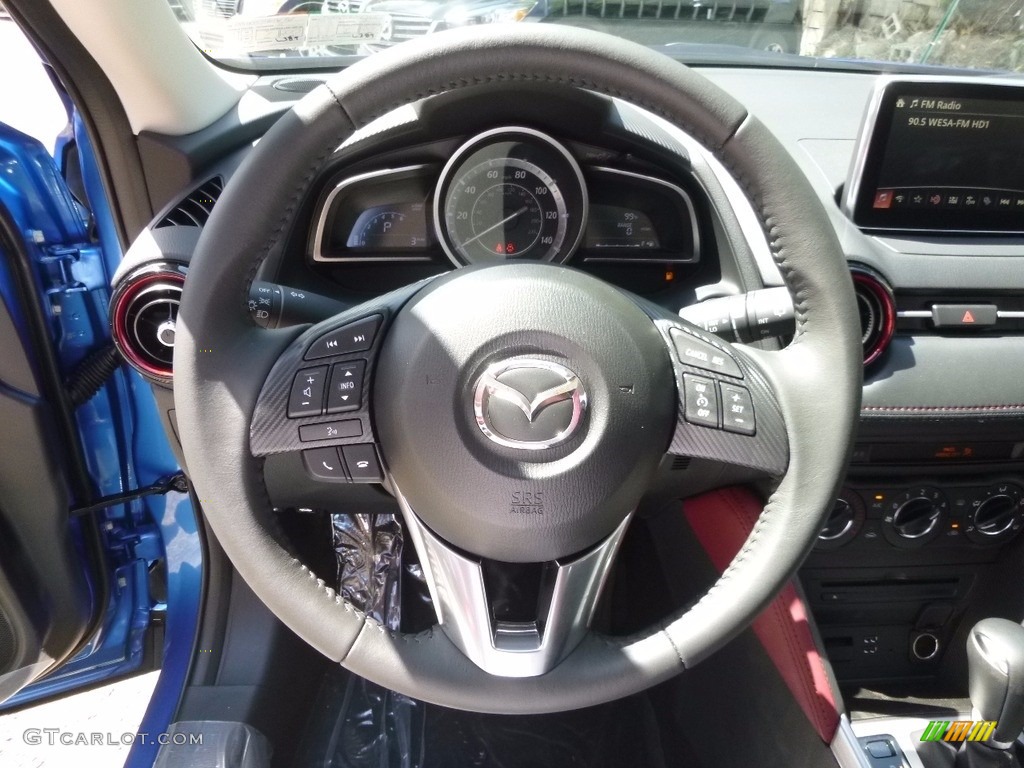 2017 CX-3 Touring AWD - Dynamic Blue Mica / Black photo #14