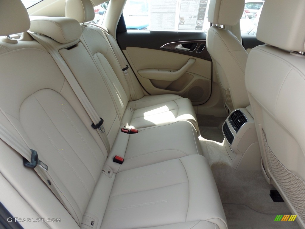 2016 A6 2.0 TFSI Premium Plus - Glacier White Metallic / Atlas Beige photo #14