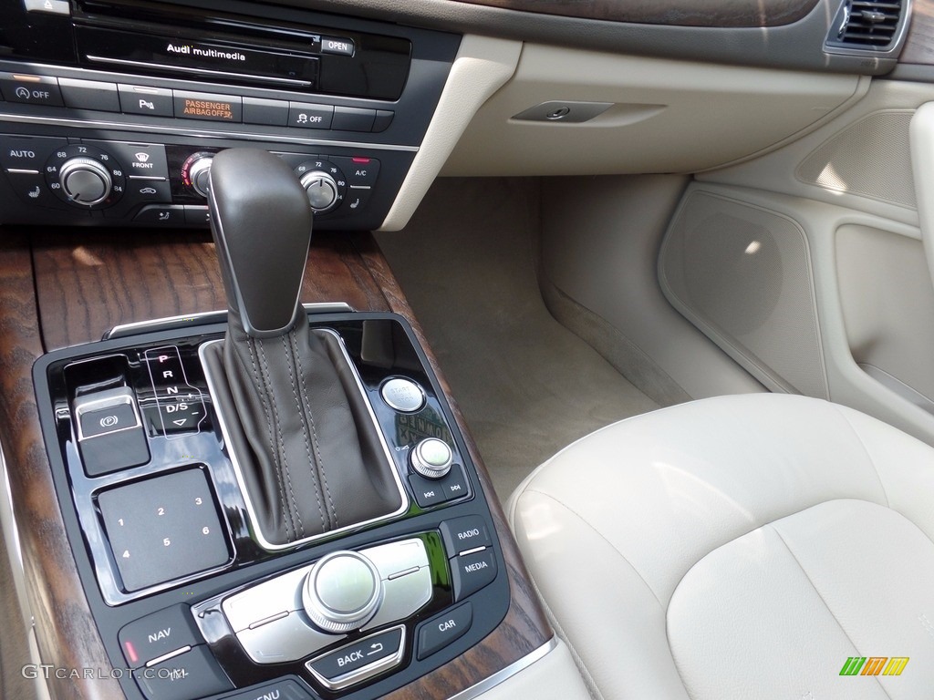 2016 A6 2.0 TFSI Premium Plus - Glacier White Metallic / Atlas Beige photo #20