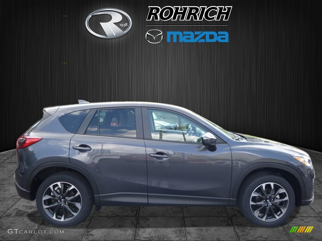 2016 CX-5 Grand Touring - Meteor Gray Mica / Black photo #2