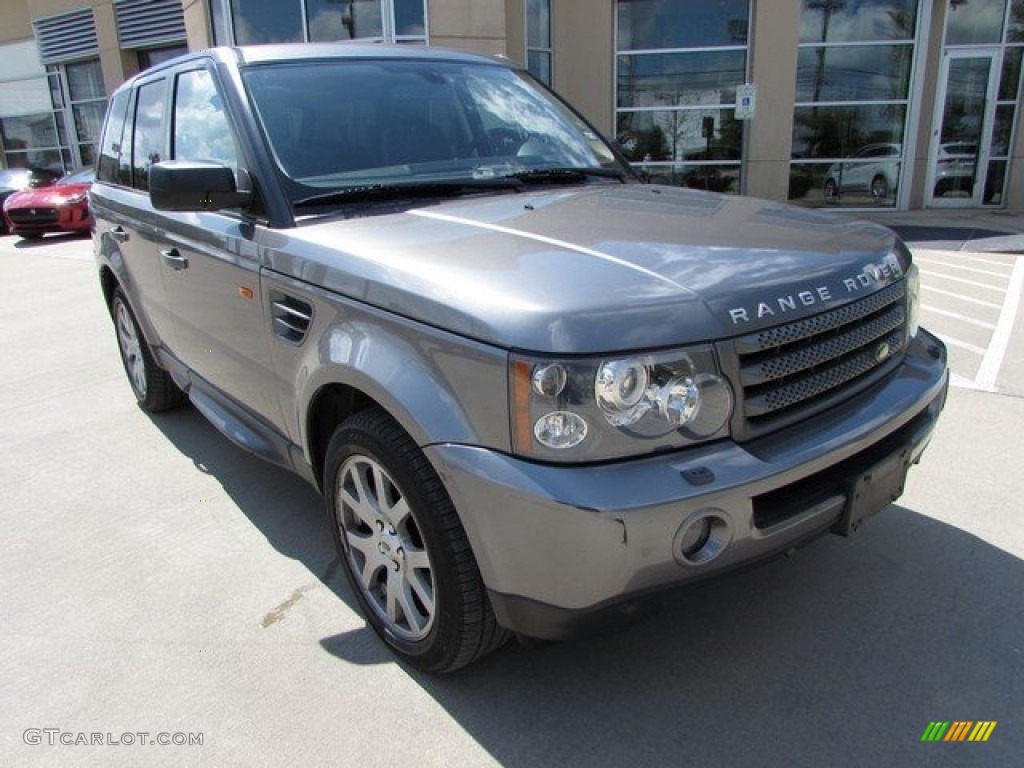 2008 Range Rover Sport HSE - Stornoway Grey Metallic / Ebony Black photo #2