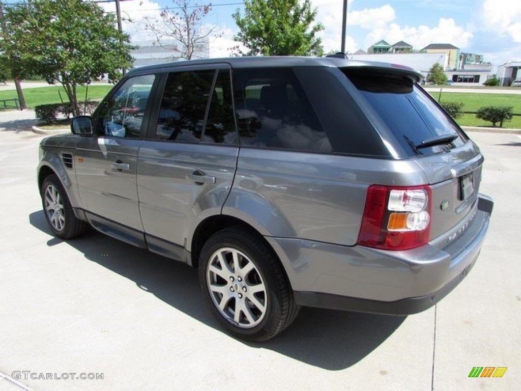 2008 Range Rover Sport HSE - Stornoway Grey Metallic / Ebony Black photo #9
