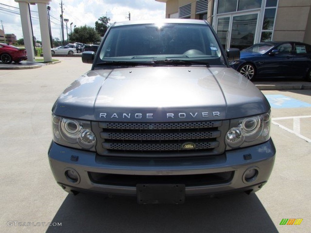 2008 Range Rover Sport HSE - Stornoway Grey Metallic / Ebony Black photo #12