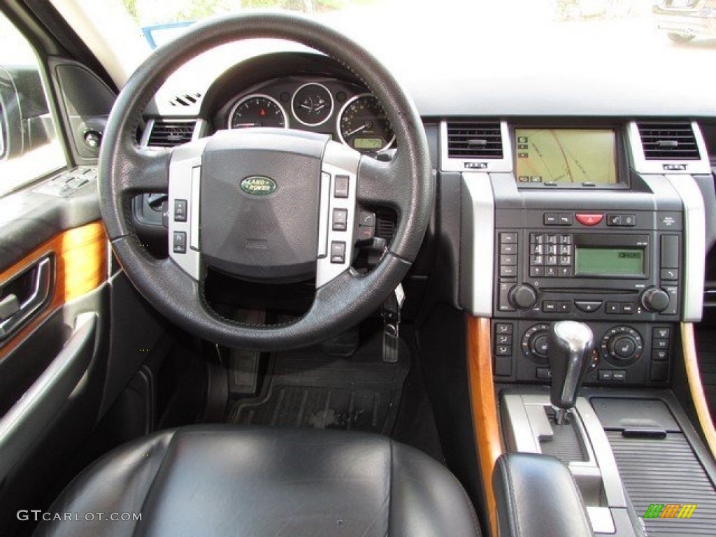 2008 Range Rover Sport HSE - Stornoway Grey Metallic / Ebony Black photo #14
