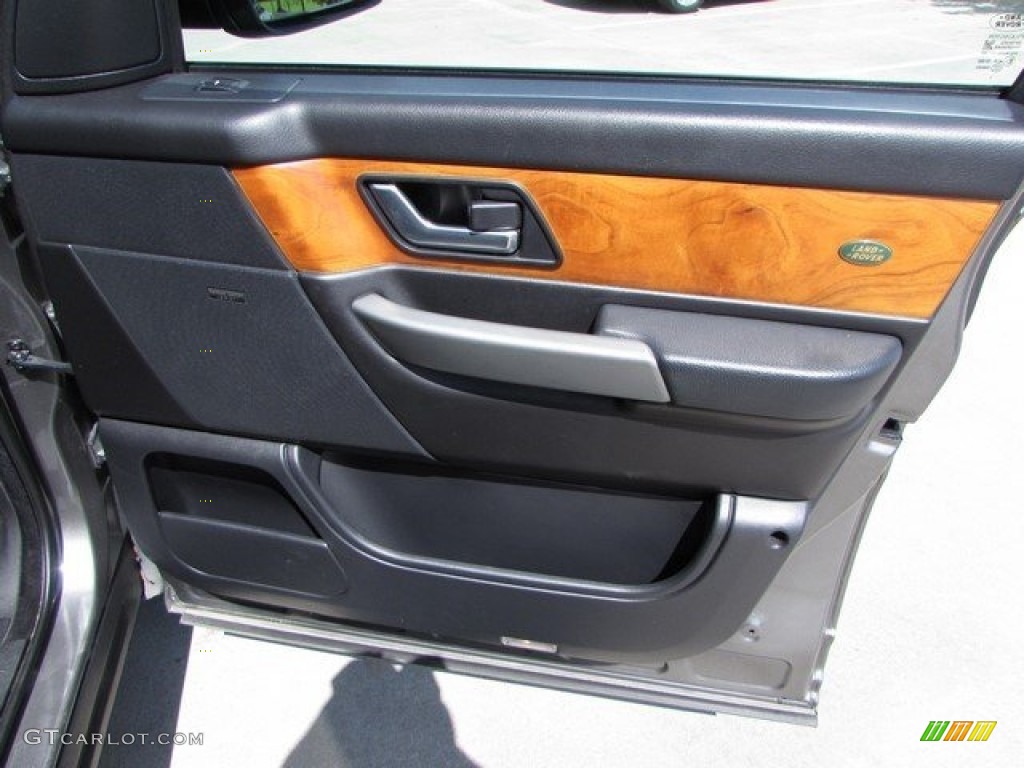 2008 Range Rover Sport HSE - Stornoway Grey Metallic / Ebony Black photo #21