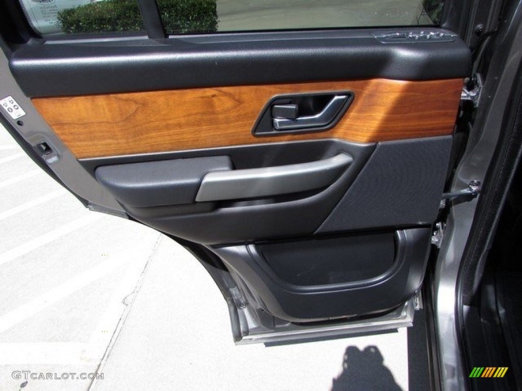 2008 Range Rover Sport HSE - Stornoway Grey Metallic / Ebony Black photo #23