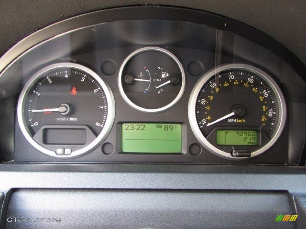 2008 Range Rover Sport HSE - Stornoway Grey Metallic / Ebony Black photo #29