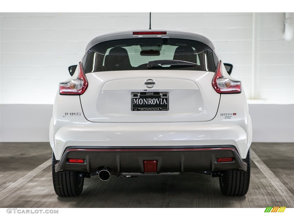 2016 Juke NISMO RS AWD - Pearl White / NISMO Black/Red photo #3