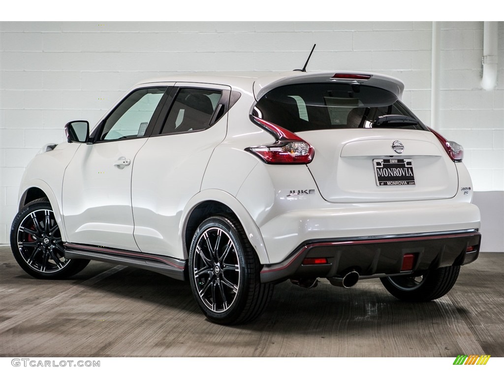 2016 Juke NISMO RS AWD - Pearl White / NISMO Black/Red photo #10