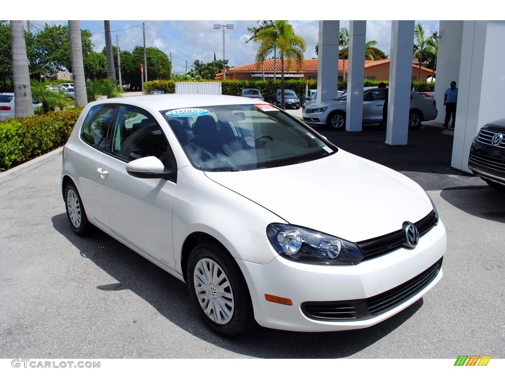 2013 Golf 2 Door - Candy White / Titan Black photo #1