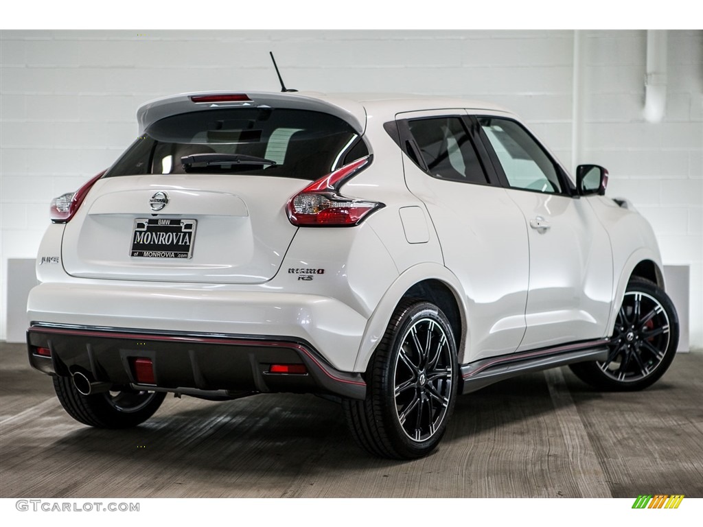 2016 Juke NISMO RS AWD - Pearl White / NISMO Black/Red photo #15