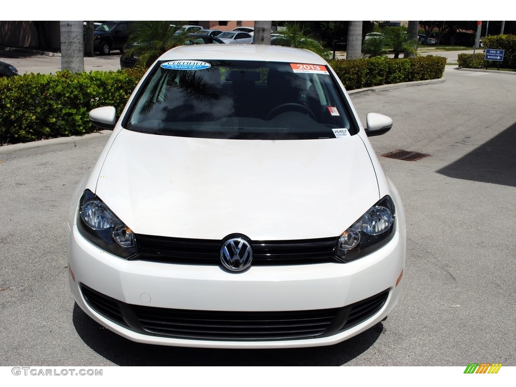 2013 Golf 2 Door - Candy White / Titan Black photo #3