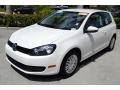 Candy White 2013 Volkswagen Golf 2 Door Exterior