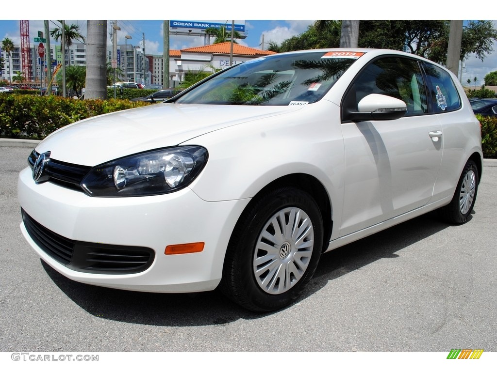 2013 Golf 2 Door - Candy White / Titan Black photo #5