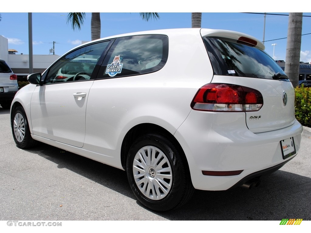 2013 Golf 2 Door - Candy White / Titan Black photo #7