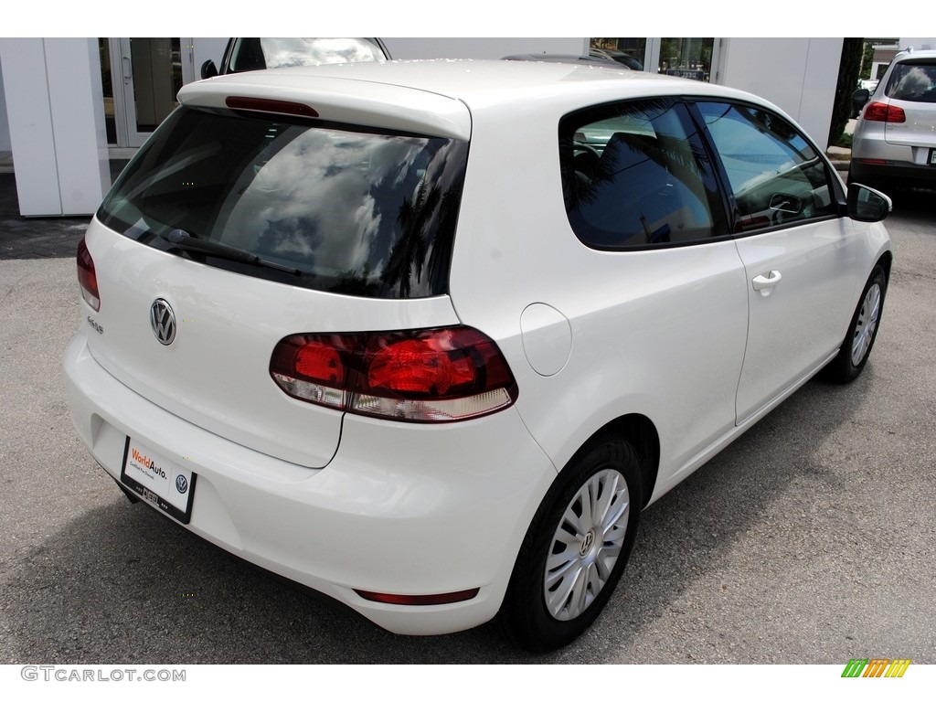 2013 Golf 2 Door - Candy White / Titan Black photo #9