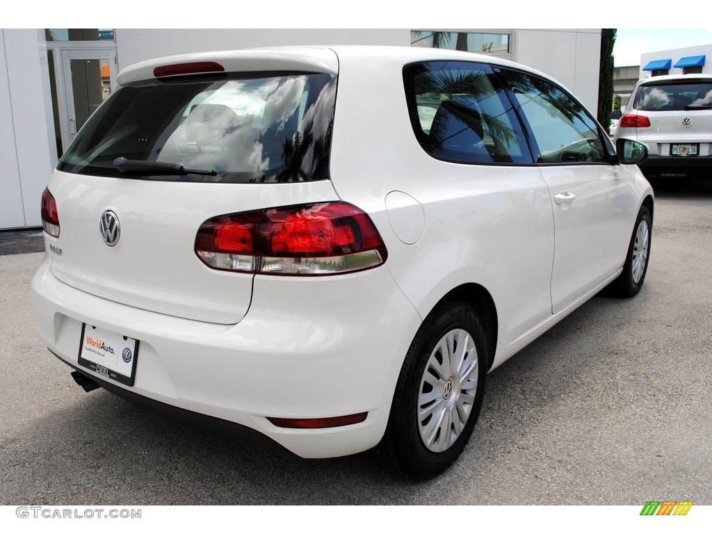 2013 Golf 2 Door - Candy White / Titan Black photo #10