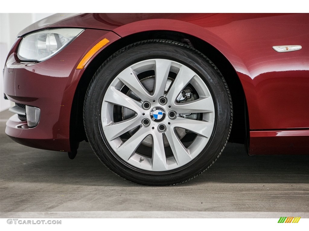 2012 3 Series 328i Coupe - Vermilion Red Metallic / Oyster/Black photo #8