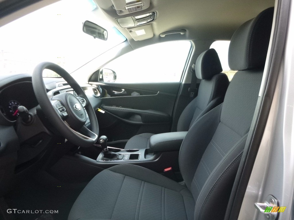 Black Interior 2017 Kia Sorento LX V6 AWD Photo #115310447
