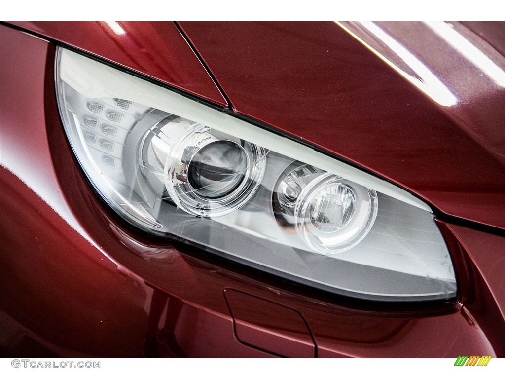 2012 3 Series 328i Coupe - Vermilion Red Metallic / Oyster/Black photo #26