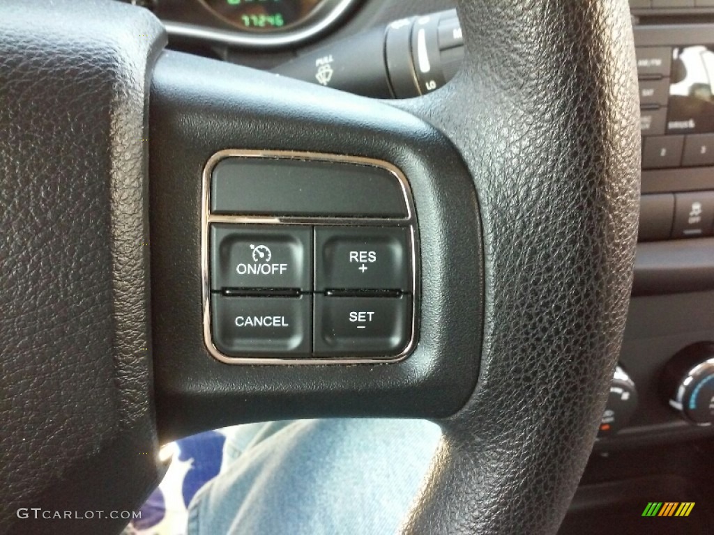 2012 Avenger SE V6 - Blue Streak Pearl / Black/Light Frost Beige photo #17