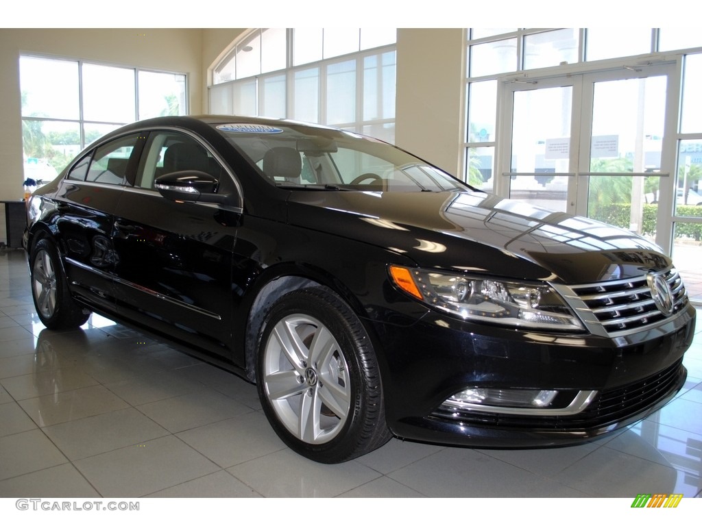 Deep Black Pearl 2016 Volkswagen CC 2.0T Sport Exterior Photo #115311260