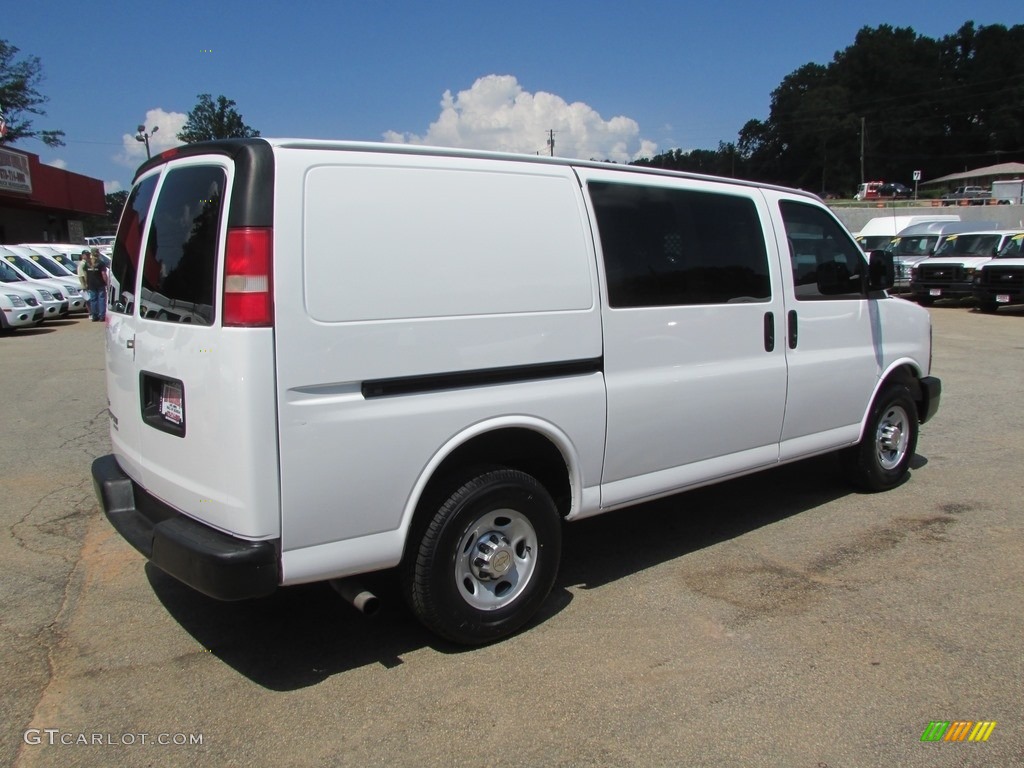2012 Express 2500 Cargo Van - Summit White / Medium Pewter photo #6