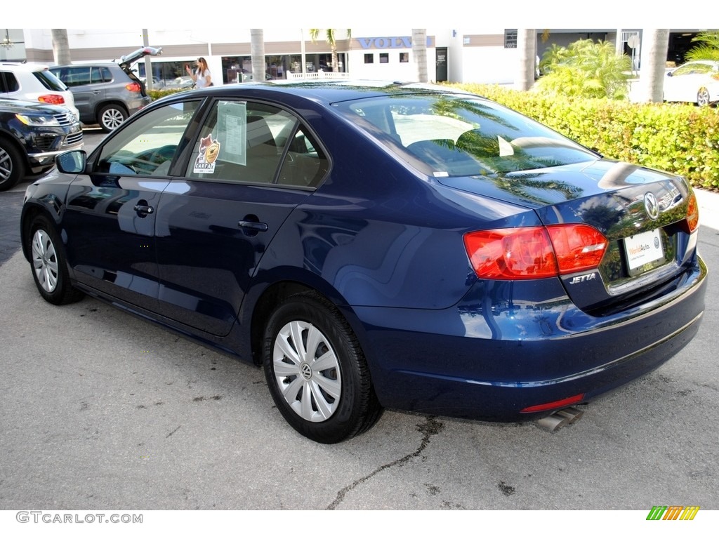 2014 Jetta S Sedan - Tempest Blue Metallic / Titan Black photo #6